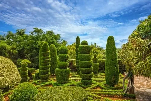 Blick vom Botanischen Garten auf Funchal