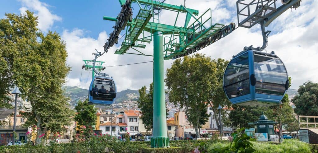 Seilbahn in Funchal