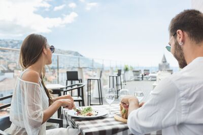 Castanheiro Boutique Hotel, Funchal: Terrasse